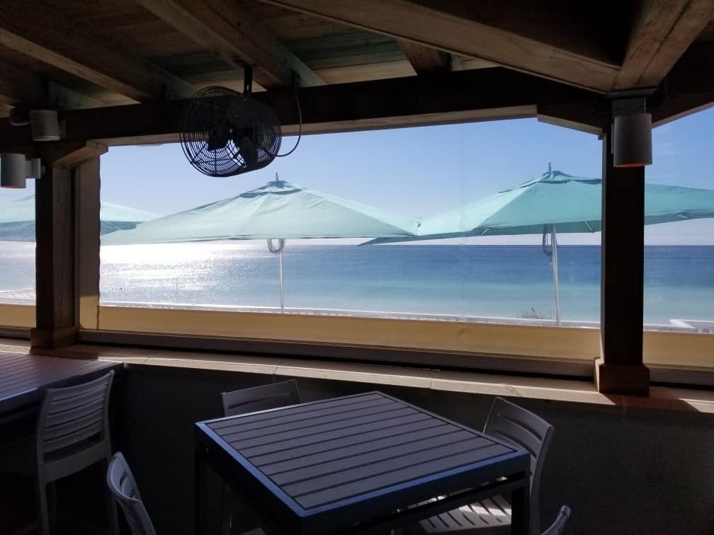 MagnaTrack Installation - Commercial screens Gulf Cost Shade 5