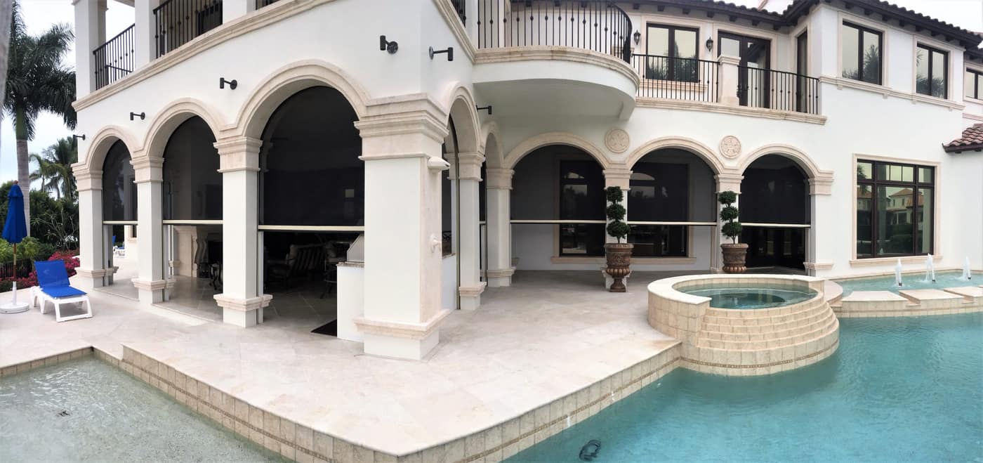MagnaTrack Installation - Residential Patio 1